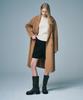 Salt And Chocolate Wool Double-Button Handmade Coat Beige 4W244I002