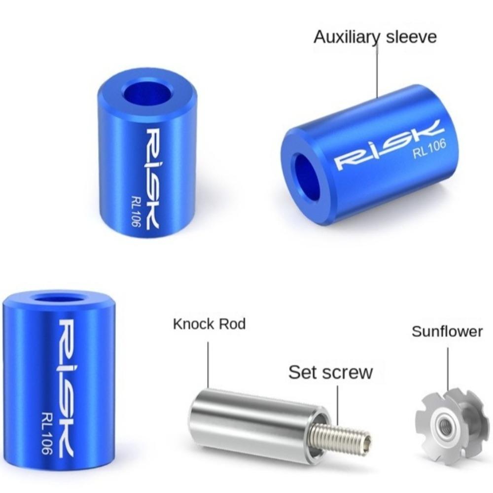 RISK Bicycle Fork Star Nut Removal Steel Bike Star Nut Tool Bicycle Repair Tools  for MTB Road Bike
