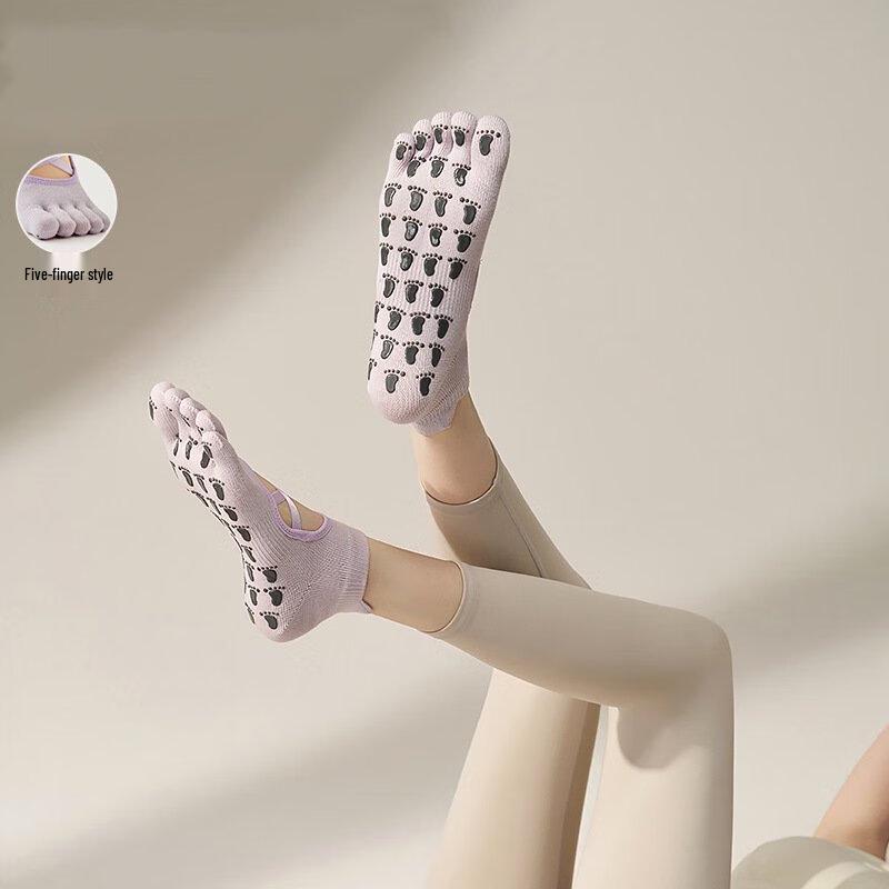 Yoga Five-Toe Strap Socks