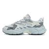 FILA Fern Grass Shoes Fabric Synthetic Leather Cow Split Leather Fashion Breathable Wear-Resistant Low-Top Dad Shoes Men sneaker F12M331101FAW