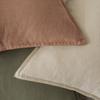 New Cotton and Linen Pillows Living Room Sofa Pillow Solid Color Linen Pillow Office Seat Waist Cushion
