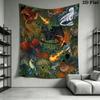 Come Allenare un Drago Arazzo da Parete Appeso Estetico Coperta in Tessuto Stampato Arazzi Decorativi per Camera da Letto Soggiorno Arredamento per la Casa