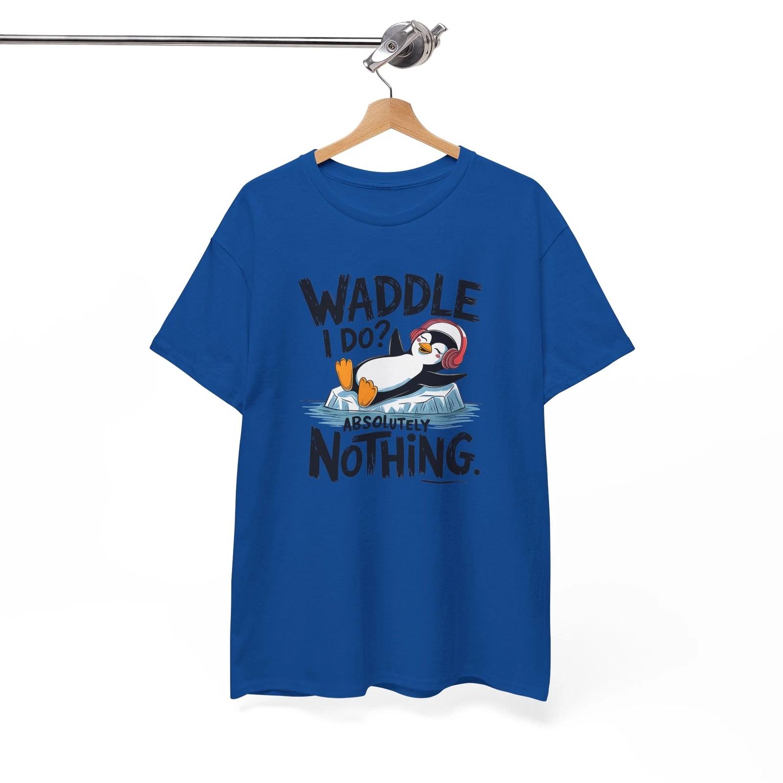 

Penguin Humor T-Shirt - Fun & Quirky Tee for Comedians & Funny People L