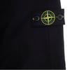 Stone Island Kids Elastic Logo Cuffed Pants Kids bottoms Black 811630514-V0029
