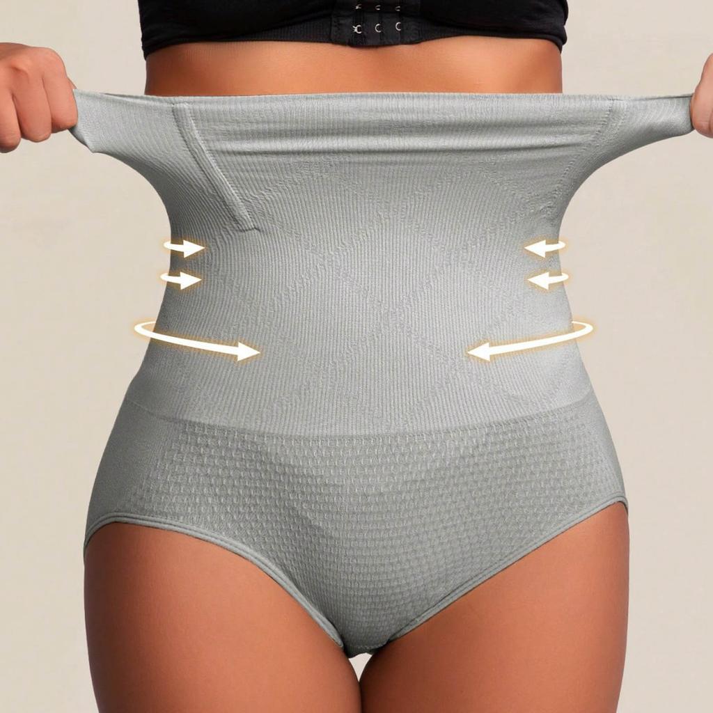 High Waist Shaping Underwear Seamless Control Panties Tummy Control Body Shaper Slimming Briefs for Women Waist Trainer