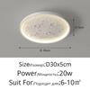 2025 New Round LED Ceiling Light for Children Creative Home Moon Astronaut Light Dreamy Bedroom Girl Kewei Princess Light