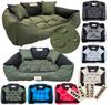 Dog Bed KINGDOG 145x115 Cm Personalized Waterproof Green