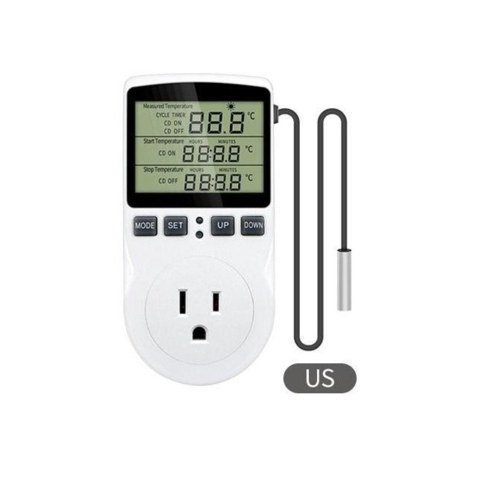 Timer Switch Digital Thermostat Digital Display Temperature Controller Temperature Regulation