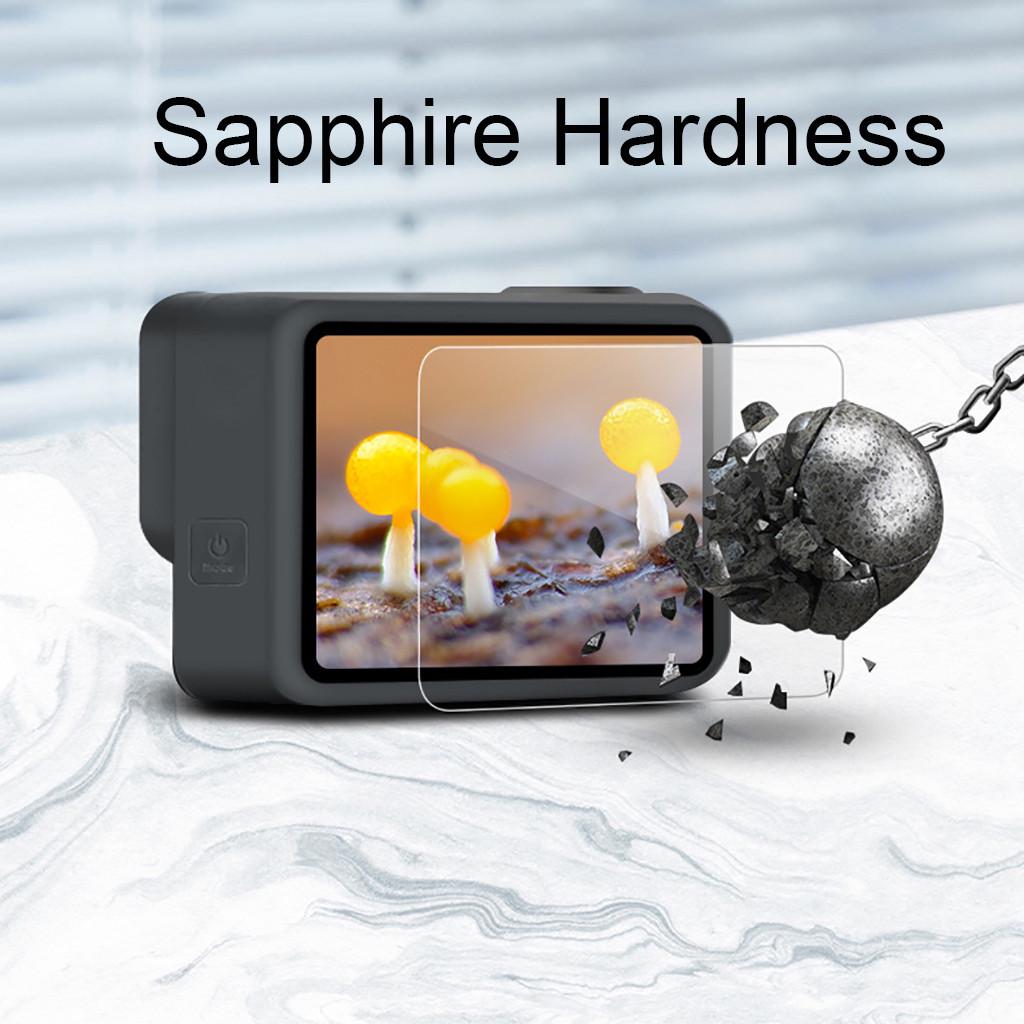 3Set Tempered Glass Film  Screen + Lens Protector for Go-pro 8 Black Camera