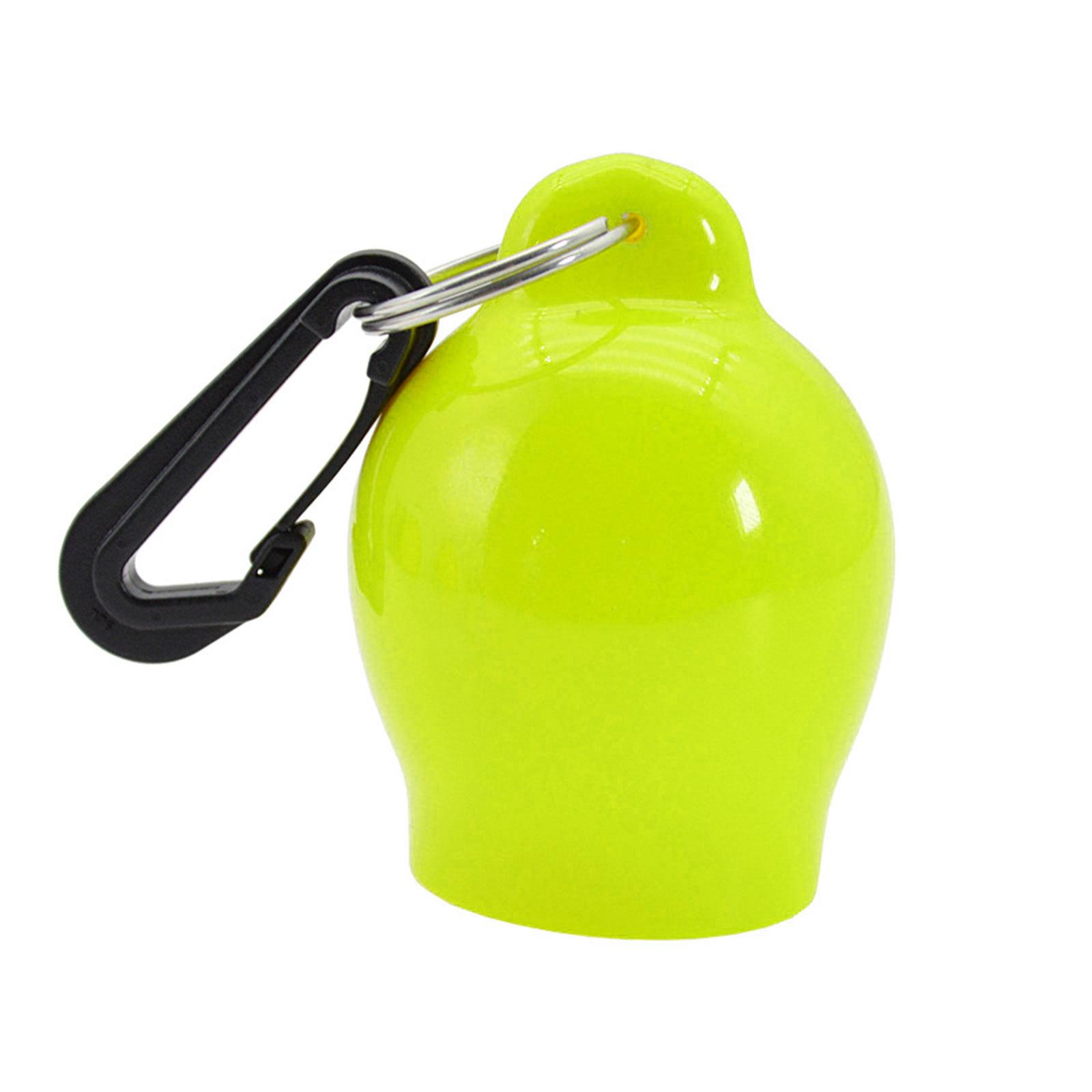 

Sphere Shape Scubas Dives Mouthpiece Dustproof Cover Second Stage Dives Regulator Cover Regulator Holder With Clip жёлтый