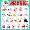 50 Cute Mr. Rabbit Stickers New Products Cute Graffiti Notebook Mobile Phone Water Cup Stickers Hand Account Stickers
