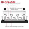 Car Terminal Block Negative Bus Bar 12V 150A Terminal Block 12V Power Distribution Block M8 Termianl Bus for Automotive Boat Fuses4