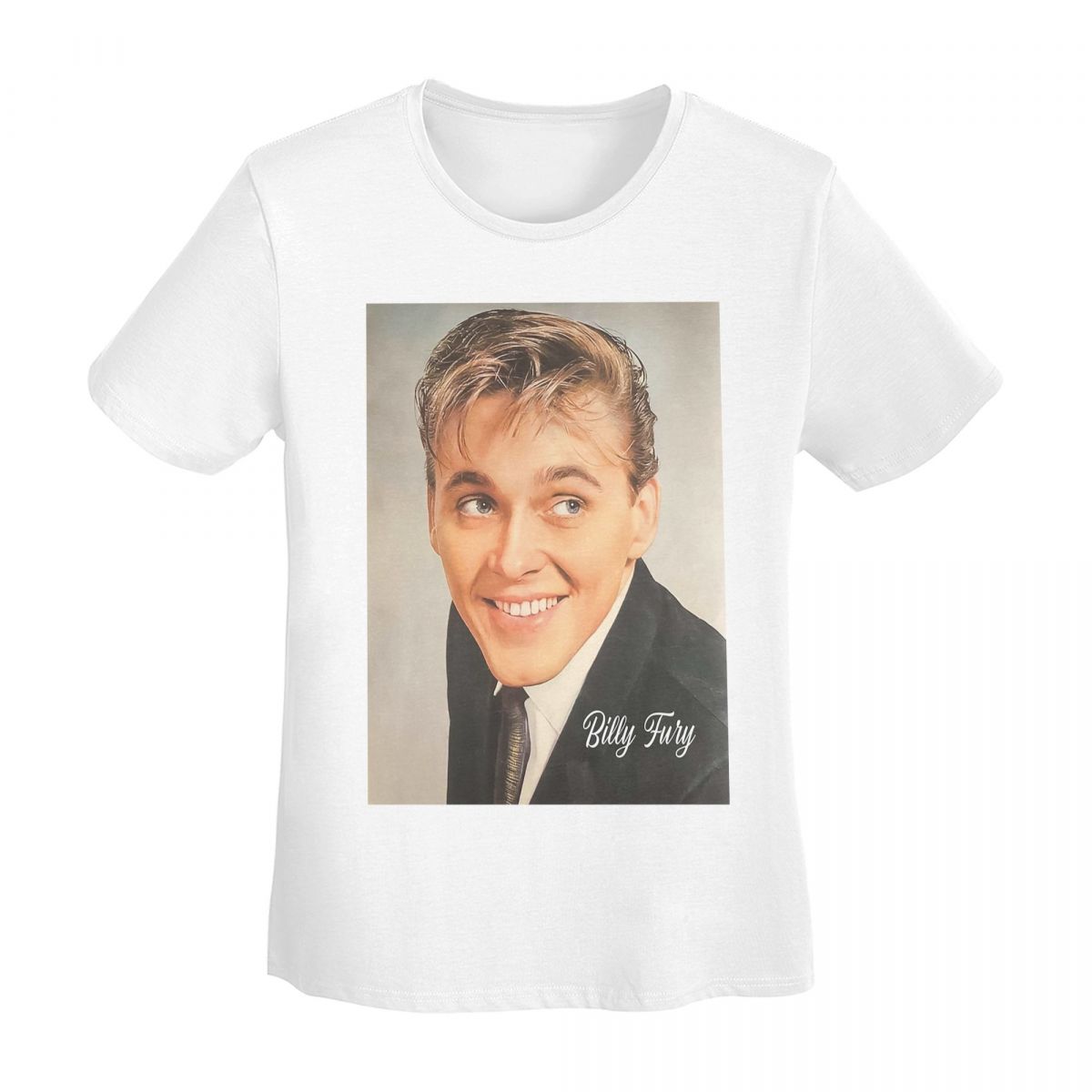 

Billy Fury TShirt Women Short Sleeve T Shirts Crew Neck Clothes Cotton Summer Tees Streetwear S
