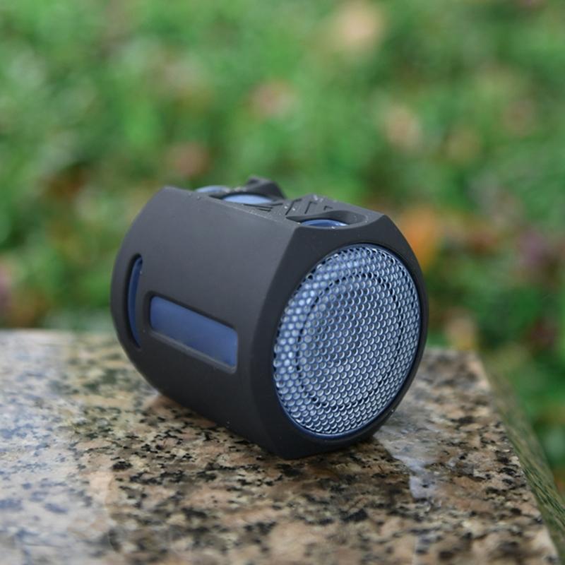 Speaker Silicone Cover Portable Protective Case with Sticker Belt for SRS XB13 Speaker Effectively Protect Cover