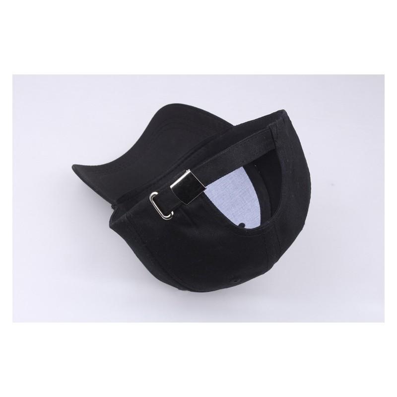 Unisex gestickte Baumwoll-Baseballkappe mit gebogenem Schirm für Herbst Winter Freizeitkleidung