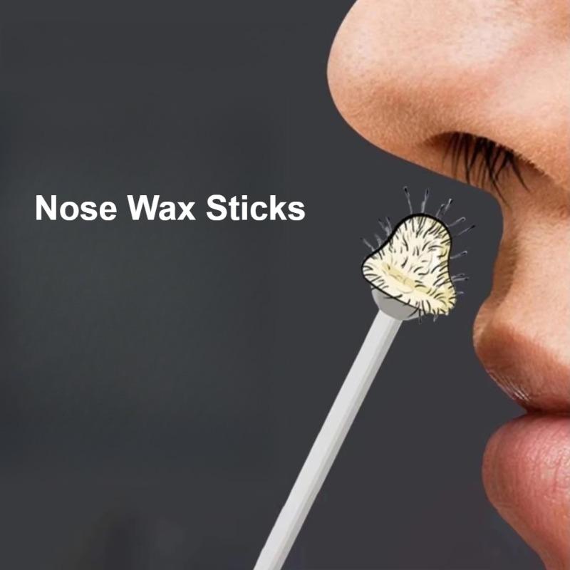 111PCS Nose Wax Sticks Multi Use Nose Wax Applicators For Painless Nose Hair Removal Tool Wax Accessories Cleaning Tool