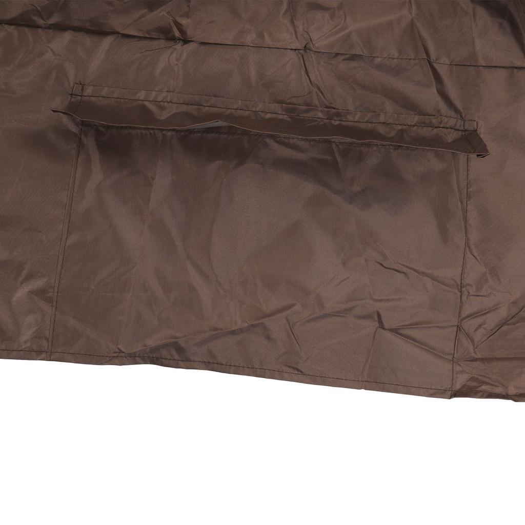 Table Cover Outdoor Waterproof Dustproof Silver Coating Table Tennis Cover for Courtyard Terrace