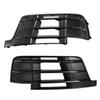 Front Bumper Fog Light Grilles Matte Black Weather Resistant High Durability for  Q7 Exterior Auto Parts