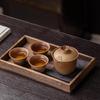 Coarse Pottery Travel Tea Set