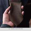 [Y&TAILOR] Necktie, Kyoto-made, Tango-made, Solid 16 Rep Silk, 100% High-Quality, Made in Japan, Stylish, Business, Gift (Brown)