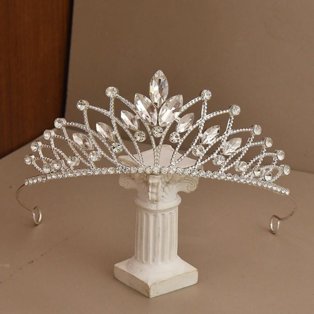 Rhinestone Queen Princess Crowns Birthday Crown Bride's Crown Hair Accessories