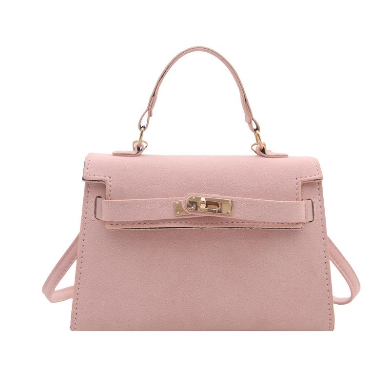 Borsa a tracolla quadrata piccola alla moda, nuova versione, portatile per ragazza, borsa messenger con texture premium