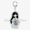 Beliebtes Spiel Omori Schlüsselanhänger Schlüsselring Schlüsselanhänger für Accessoires Tasche Sonniges Anhänger Schlüsselanhänger Ketten Schlüsselanhänger Schmuck Studenten Geschenke