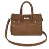 Retro texture portable small bag women's bag 2025 new simple small square bag versatile shoulder messenger bag
