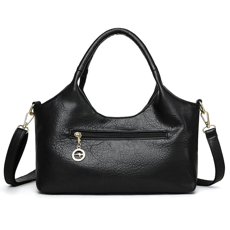 Vintage Tote Bag Women's Large Capacity Handbag Shoulder Crossbody Bag