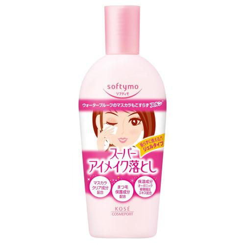 Softymo Super Point Makeup Remover 230mL Makeup remover for eyes and mouth (includes 1 black nose plug black pack)