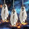 Spooky Hanging Bat Ghost Ornament Scary Halloween Decoration  Outdoor Garden Decorations