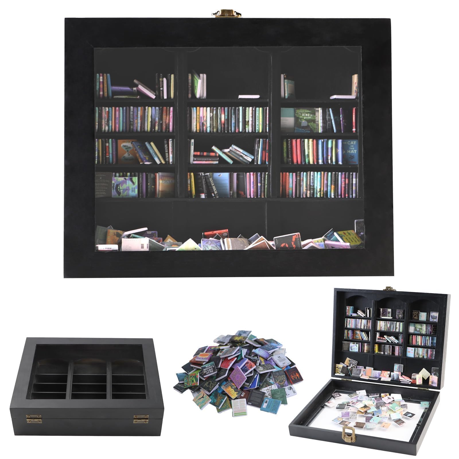 Anxiety Bookshelf for Adult Contains 200