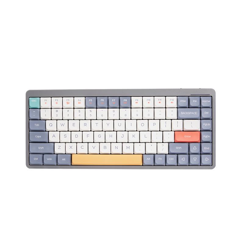 84-Key Bluetooth Low-Profile Silent Mechanical Keyboard for Girls - High-Value Office Use