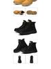 All-Season High-Top Microfiber Leather Work Boots: Anti-Smash, Anti-Puncture, Wear-Resistant, Comfortable for Long Standing