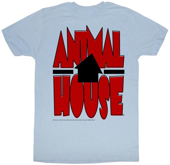 Animal House Tilted House Men T Shirt Classic Movie XXXL