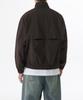 Musinsa Standard Oversized High-Neck Windbreaker Jacket [Dark Brown]