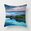 Luxury Home Decor Pillow Cover Car Living Room Sofa Cushion Cover Beautiful Natural Scenery Pattern Cushion Cover