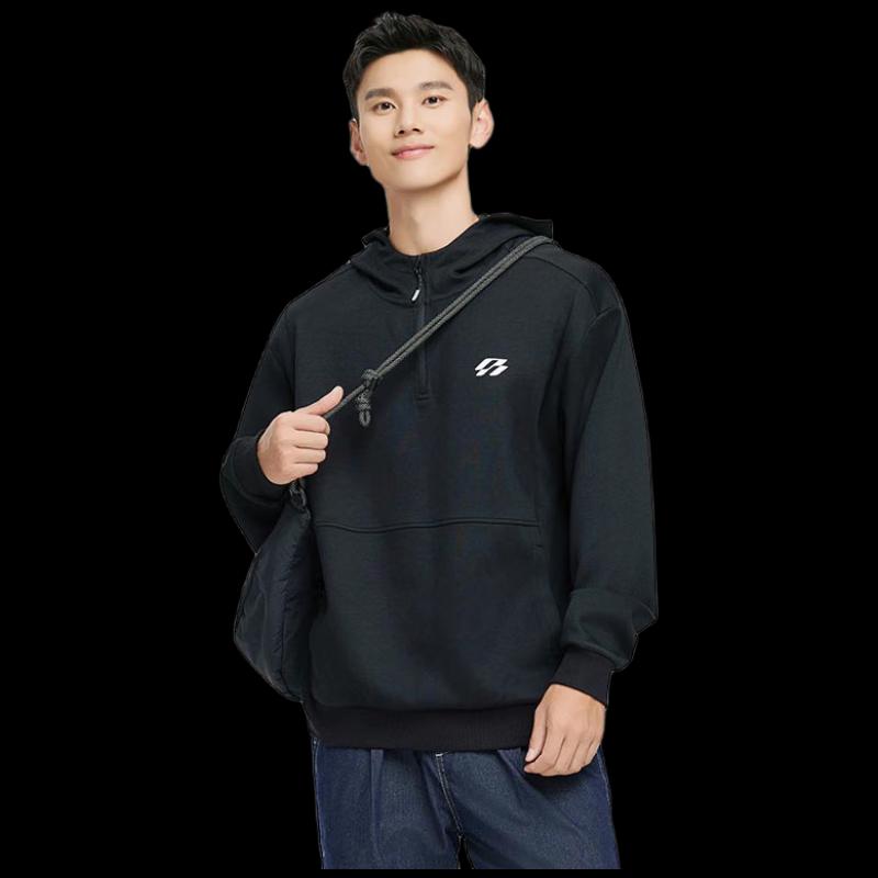 

Qisuo Cloud-Feel Air Layer 4-Level Anti-Fade Hooded Sweatshirt 022 3XL
