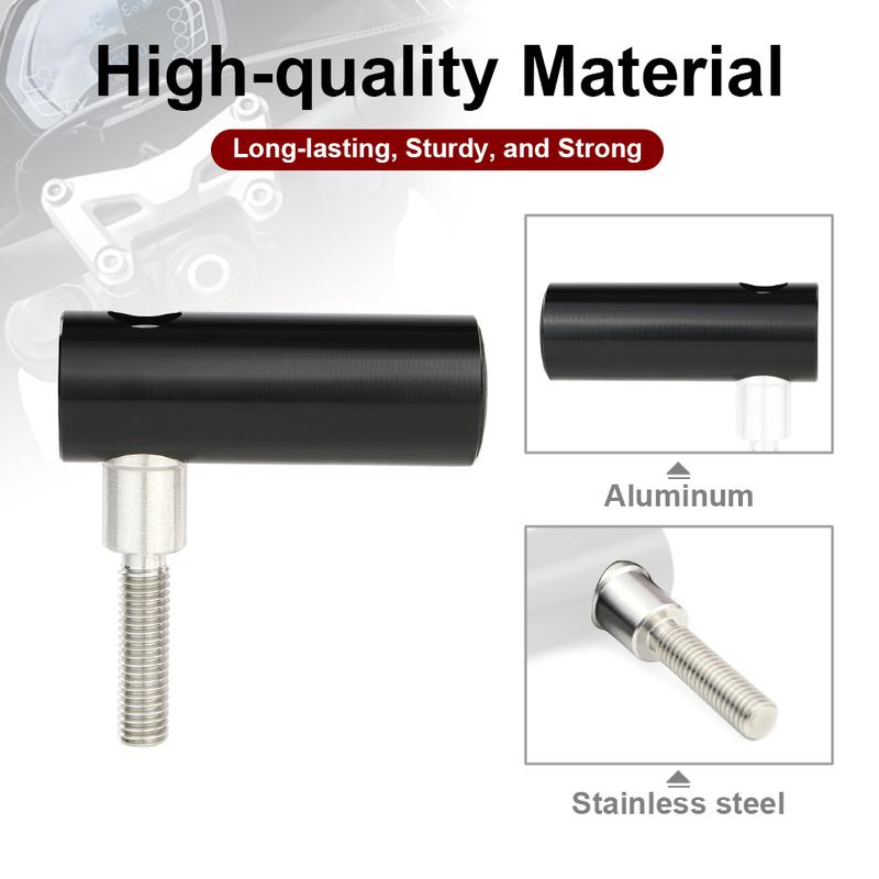 Motorcycle Handlebar Clamp Base M8 Bolts GPS Mount 7/8 Inch/ 22mm Bar Motorcycle Mobile Phone Navigation Bracket Phone Holder