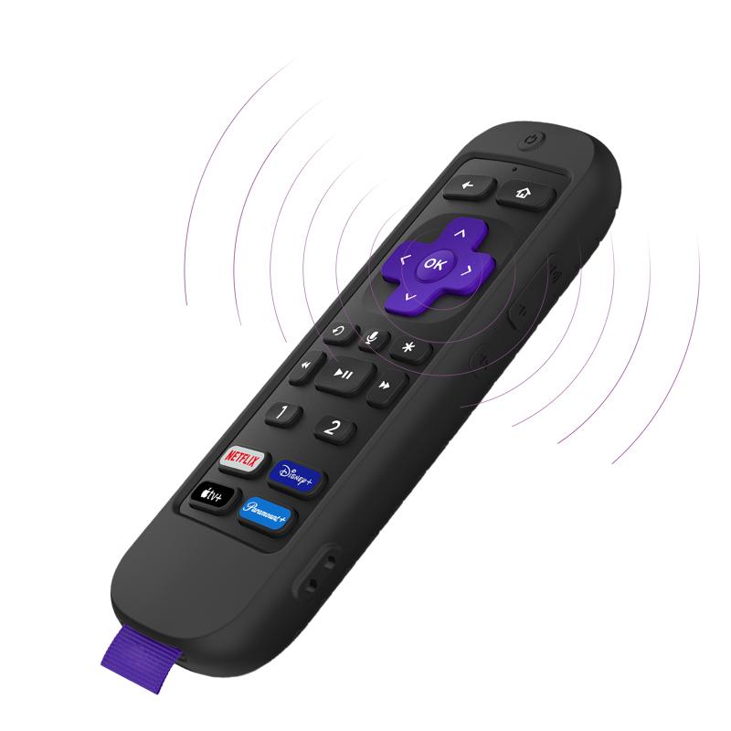 Remote Control Protective Case Compatible For Roku Ultra 2022 Tv Controller Waterproof Silicone