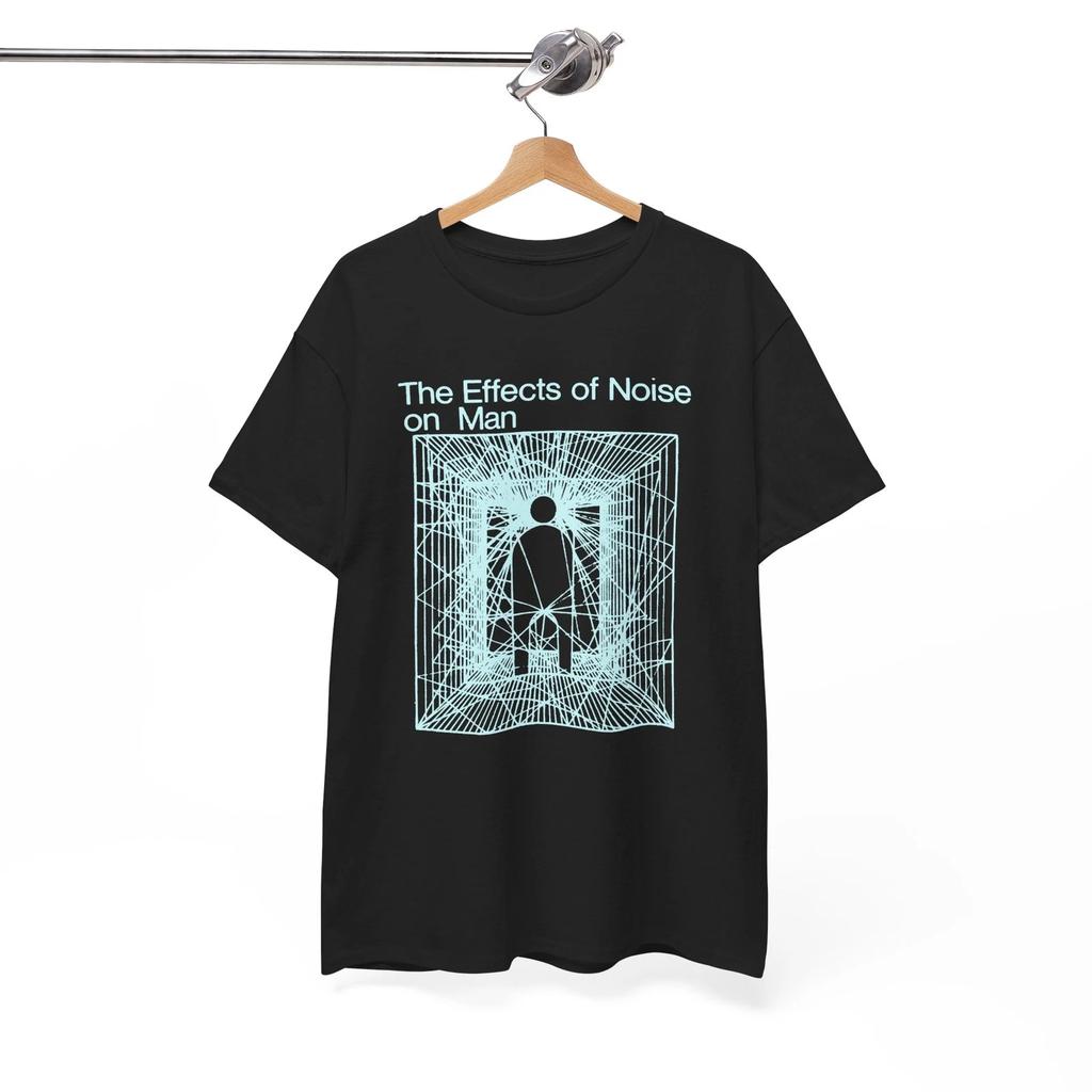 EFFECTS Of NOISE On MAN Shirt- Whitehouse wolf eyes prurient , Unisex Tee