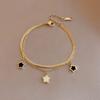 316L Stainless Steel Multilayer Chain Star Charm Necklace Bracelet For Women New Trend Jewelry Set Girls Party Gifts