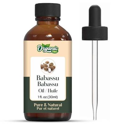 Bio Zing Babassu (Attalea Speciosa) Öl | Reines & Natürliches Trägeröl für Hautpflege, Haarpflege & Massage - 30ml/1.01fl oz