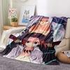 1PC SHAMAN KING Print Flannel Blanket, High Quality Comfortable for All Seasons, Home Decor, Warmth and Comfort, Perfect for Christmas Gifts