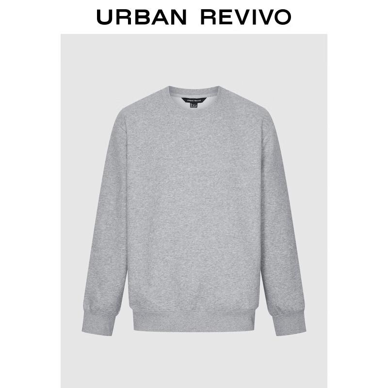 

UR Men s 2025 Winter Fleece-Lined Crew Neck Sweatshirt M