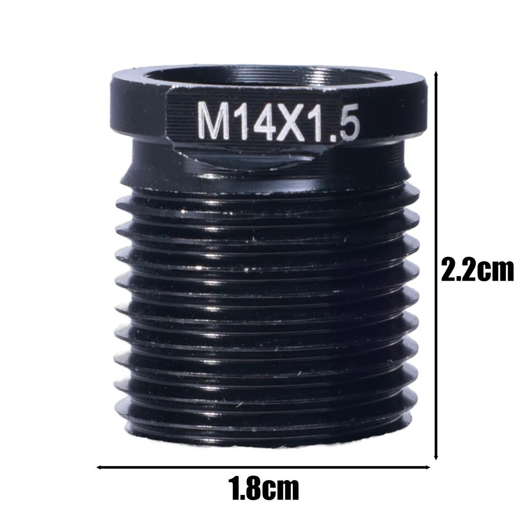 Aluminum Alloy Shift Knob Adapter with Inside Thread M8*1.25/M10*1.25/M10*1.5/M12*1.25/M14x1.5 for Universal Knob