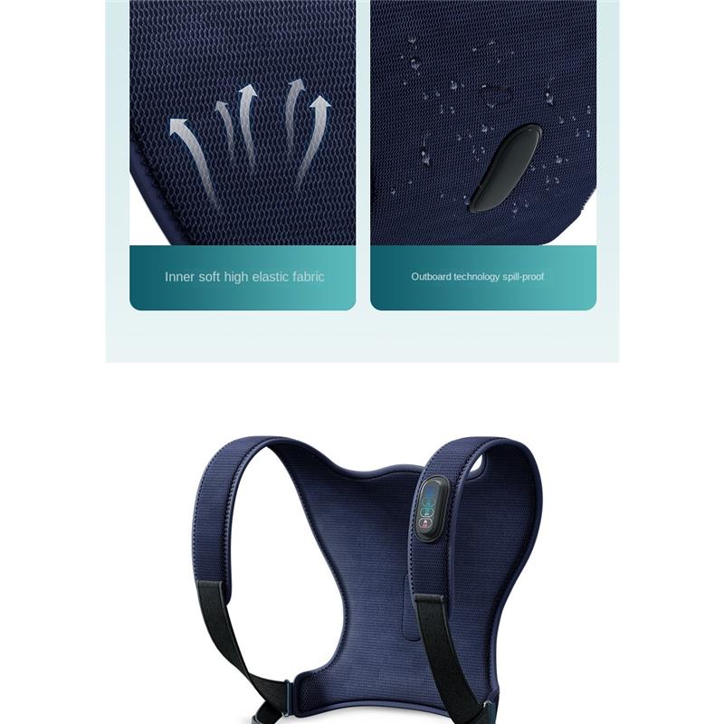 Back Hump Corrector, High-frequency Vibration Male And Female Adult Posture Strap,posture Correction Scoliosis Massage Back Belt