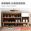 Household Storage Multi Layer Shoe Rack Living Room Entryway Small Space Saving Shoe Bench Minimalist Furniture