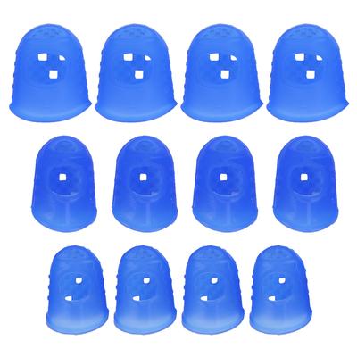 12Pcs Guitar Finger Cover Silicone Fingertip Guards or String Instrument Accessory