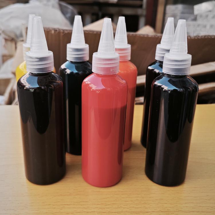 100ml Quick-Drying Penetrating Ink Pad - Red, Blue, Black красный